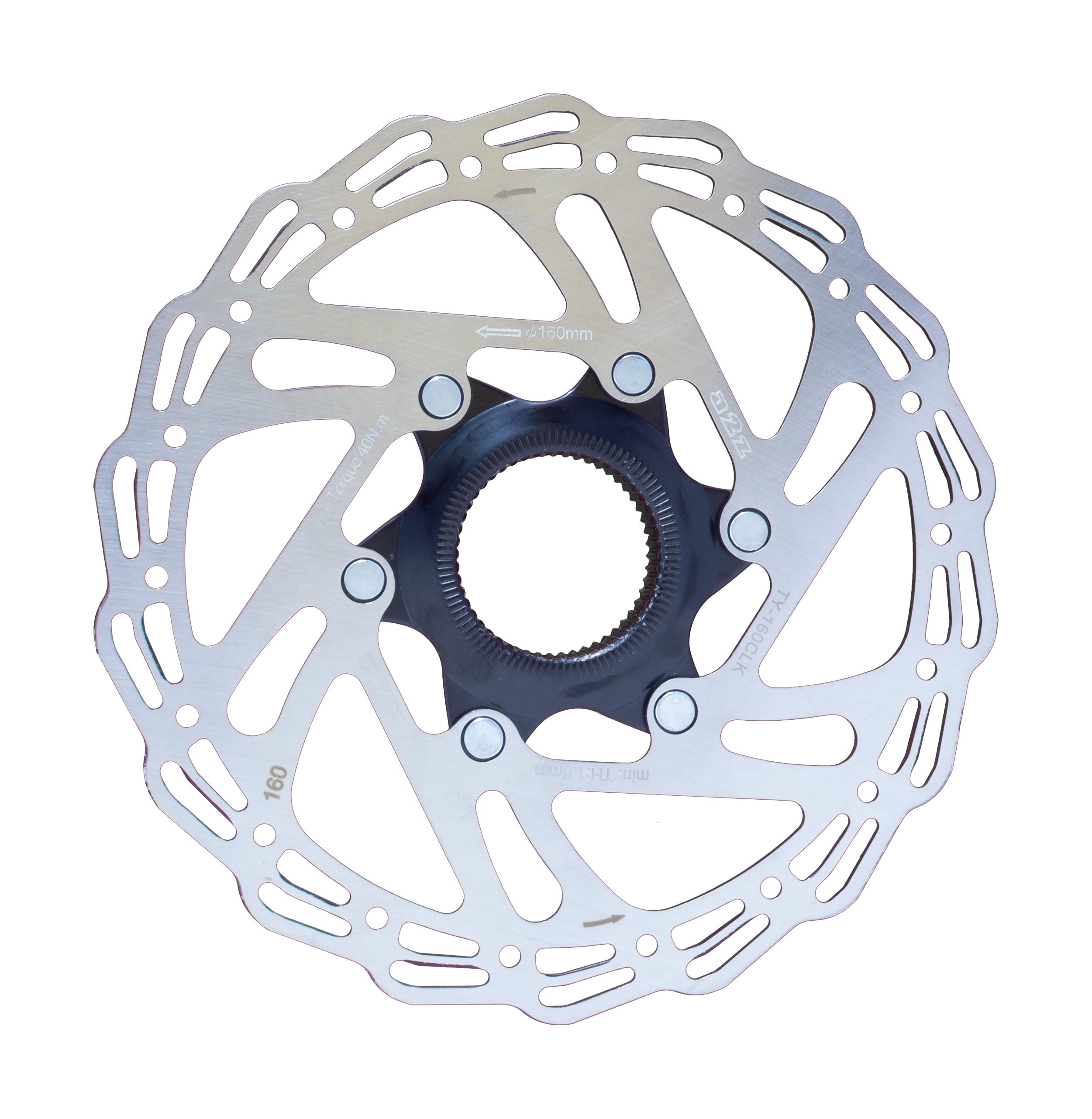 A2Z Teppan Yaki Centerlock Disc Brake Rotor High on Bikes