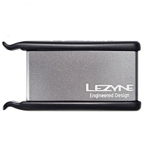Lezyne Lever Patch Kit - Bike Puncture Repair Kit - Silver