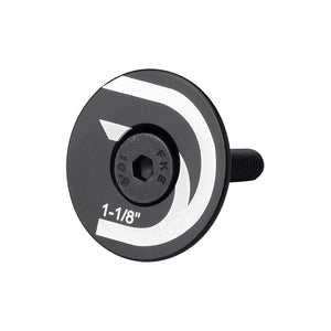 Deda - Alloy Stem / Headset Top Cap - Black - 1 1/8"