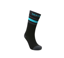 Load image into Gallery viewer, DexShell Ultra Dri with In Cuff Seal Socks - Black / Aqua
