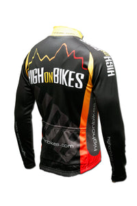 High on Bikes V2 - Long Sleeve Cycling Jersey