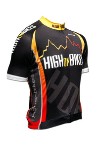 High on Bikes V2 - Short Sleeve Cycling Jersey