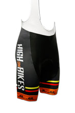 Load image into Gallery viewer, High on Bikes V3 - Coolmax Lycra Cycling Bib Shorts