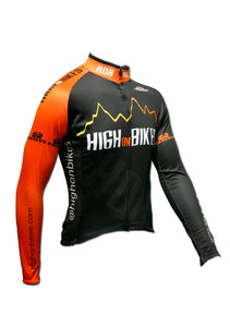High on Bikes V4 - Long Sleeve Cycling Jersey