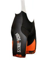Load image into Gallery viewer, High on Bikes V4 - Coolmax Lycra Cycling Bib Shorts