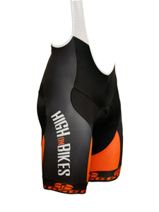 High on Bikes V4 - Coolmax Lycra Cycling Bib Shorts