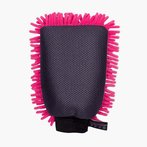 Muc-Off 2-in-1 Microfibre Wash Mitt - Pink