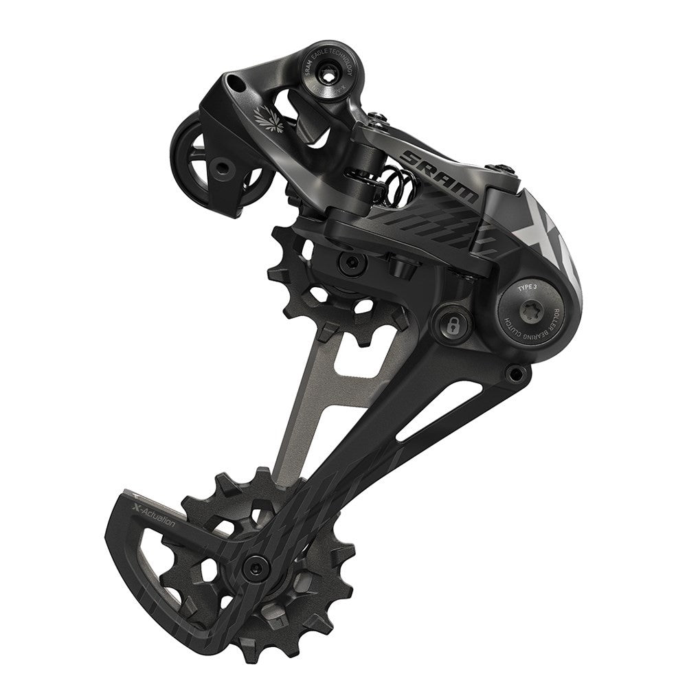 Sram X01 EAGLE Lunar 12 speed Rear Mech Max 52T Black High