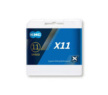Load image into Gallery viewer, KMC X11 Chain - 11 Speed - 114L - Grey / Grey