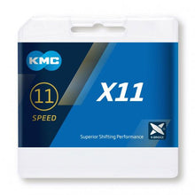 Load image into Gallery viewer, KMC X11 Chain - 11 Speed - 114L - Silver / Grey